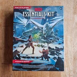 Dungeons & Dragons Essentials Kit D&D Starter Set Dragon of Icespire Peak New